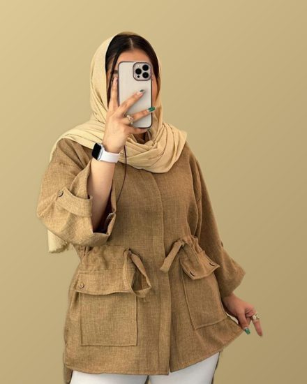 تصویر از مانتو لیفه دار