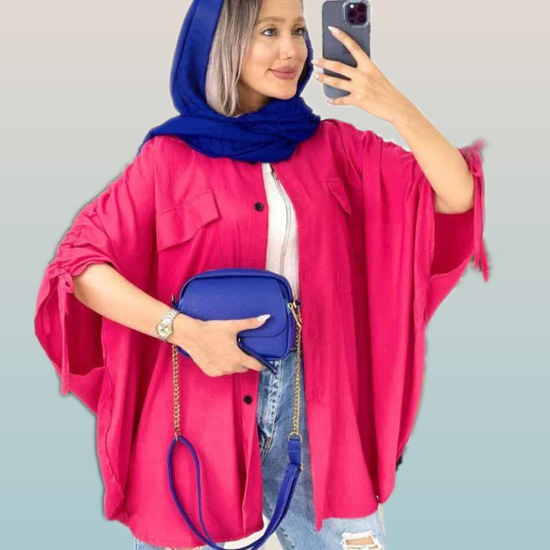 تصویر از مانتو کیمونو آستین لیفه