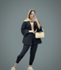 تصویر از ست مانتو شلوار لنین