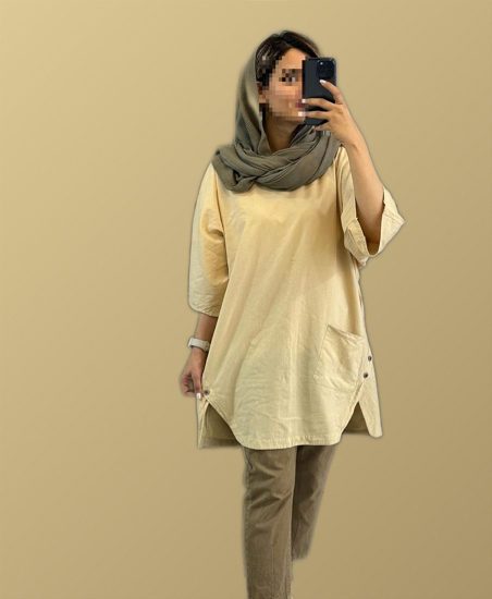تصویر از شومیز جلوبسته لنین