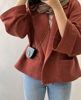 تصویر از کت کوتاه لنین حصیری
